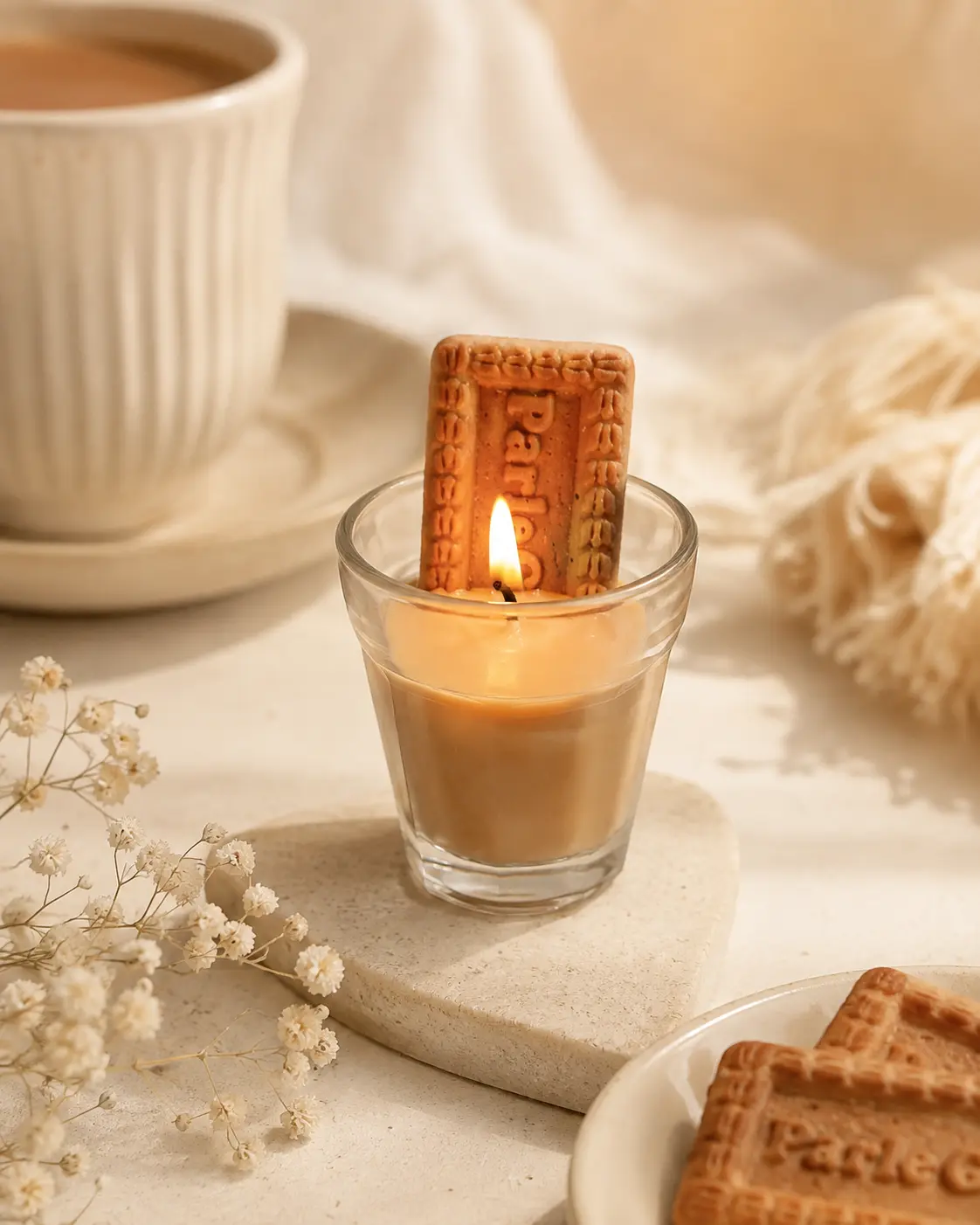 Chai Biscuit Candle thumbnail 2