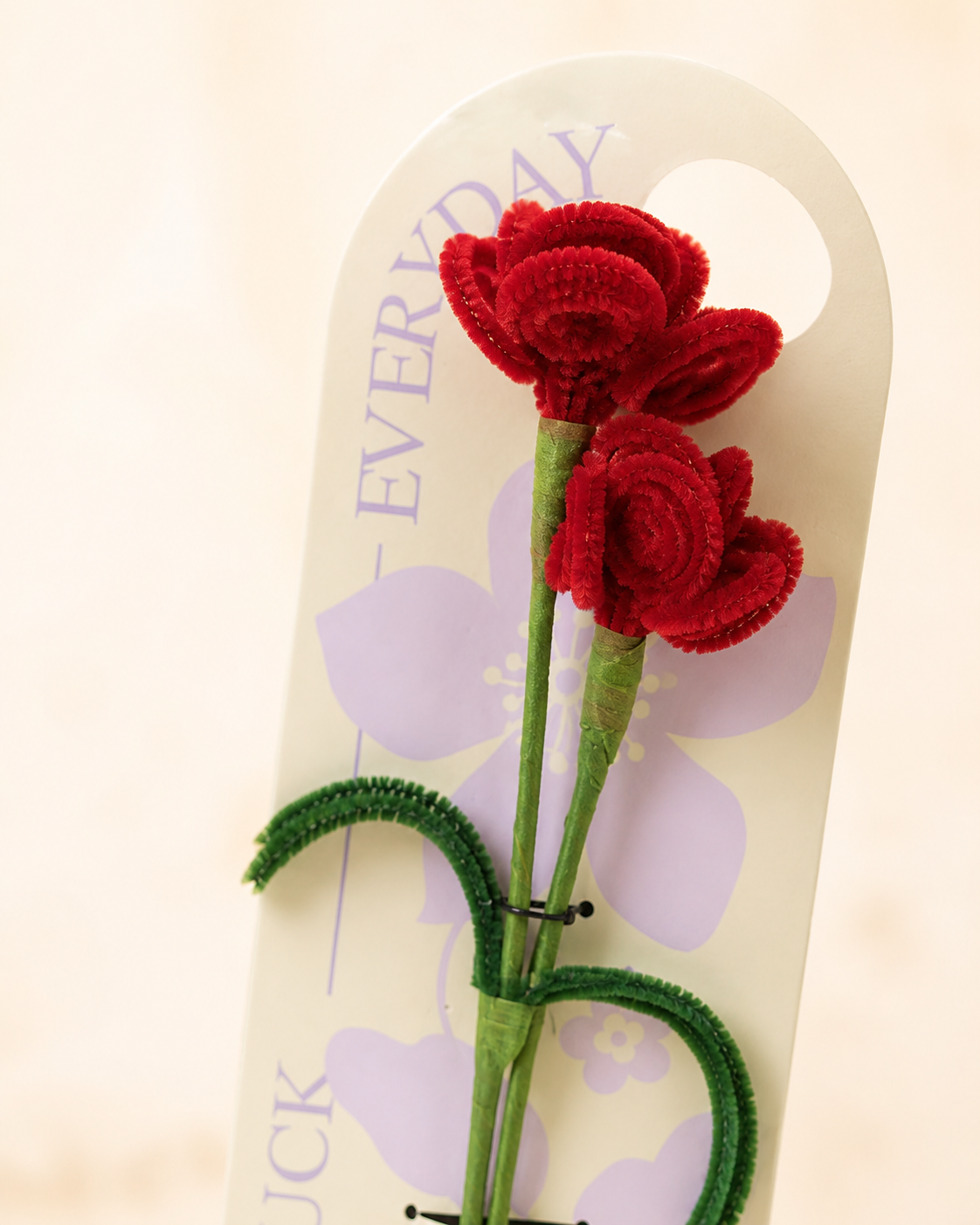 Crimson Rose Flower Card thumbnail 2