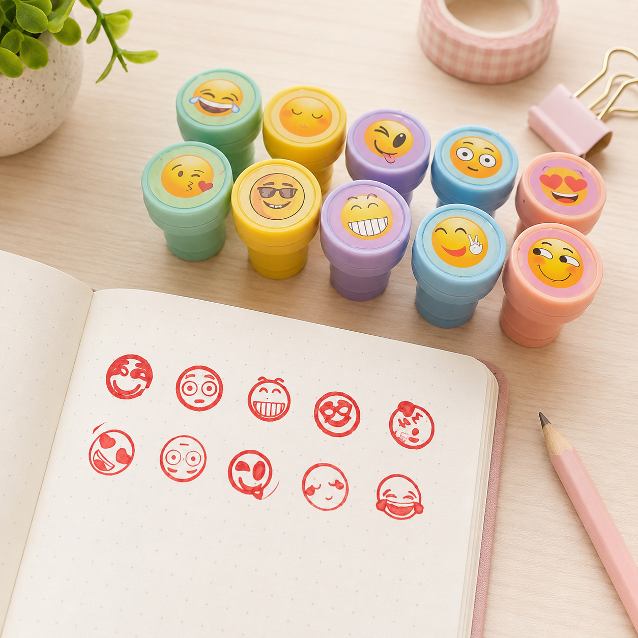 Emoji Sprinkle Stamps Set thumbnail 2