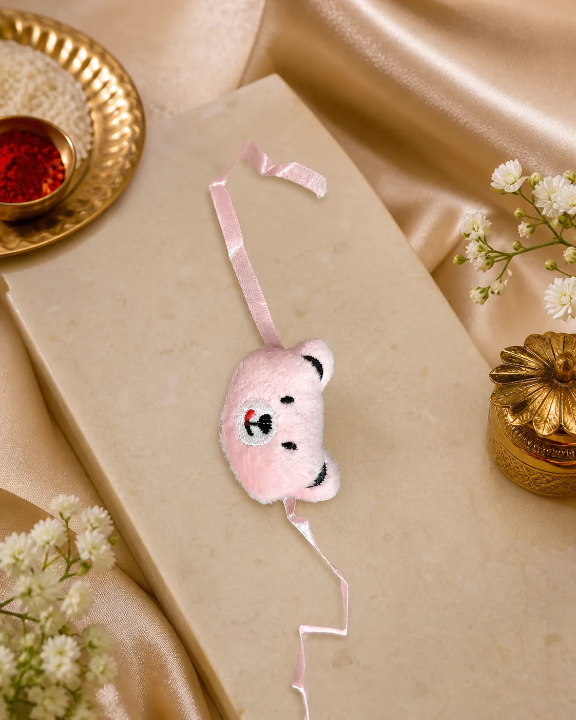 Pink Teddy Kids’ Rakhi